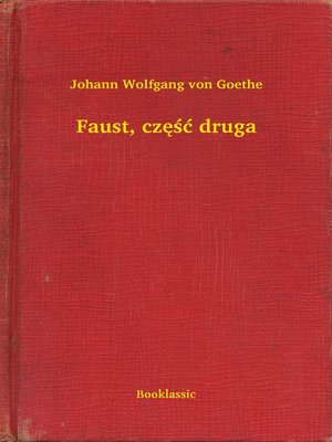cover image of Faust, część druga